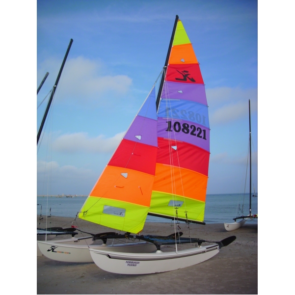 Katamaran Hobie Hobie Cat 16 Deutschland Binnen Bild 1